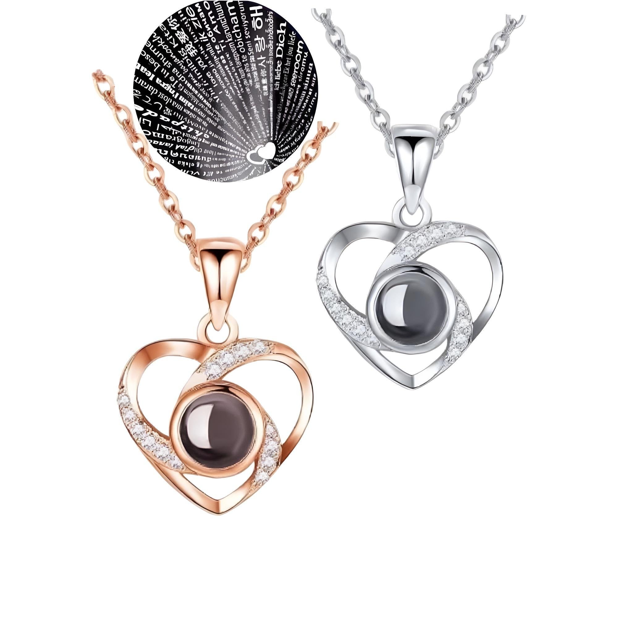 100 Languages I Love You Necklace