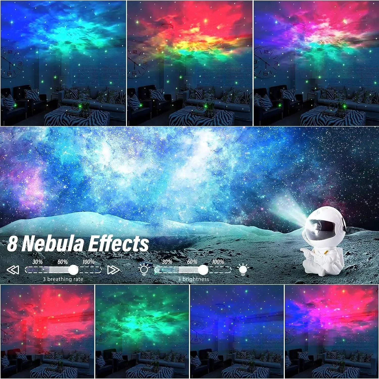 Astronaut LED Star Projector